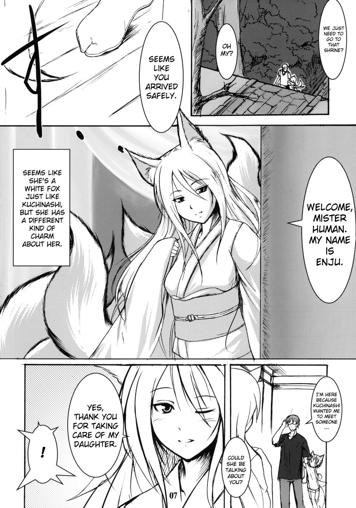 (サンクリ41) [端末異常 (BadHanD)] 白狐の杜 其の参 [英訳]