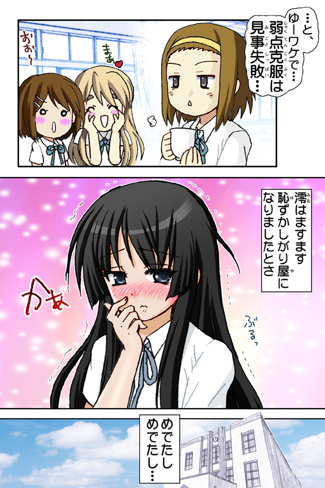 [雷神会 (はるきゲにあ)] 澪ちゃんの微熱解消大作戦!! Mission of cooling down (けいおん!)