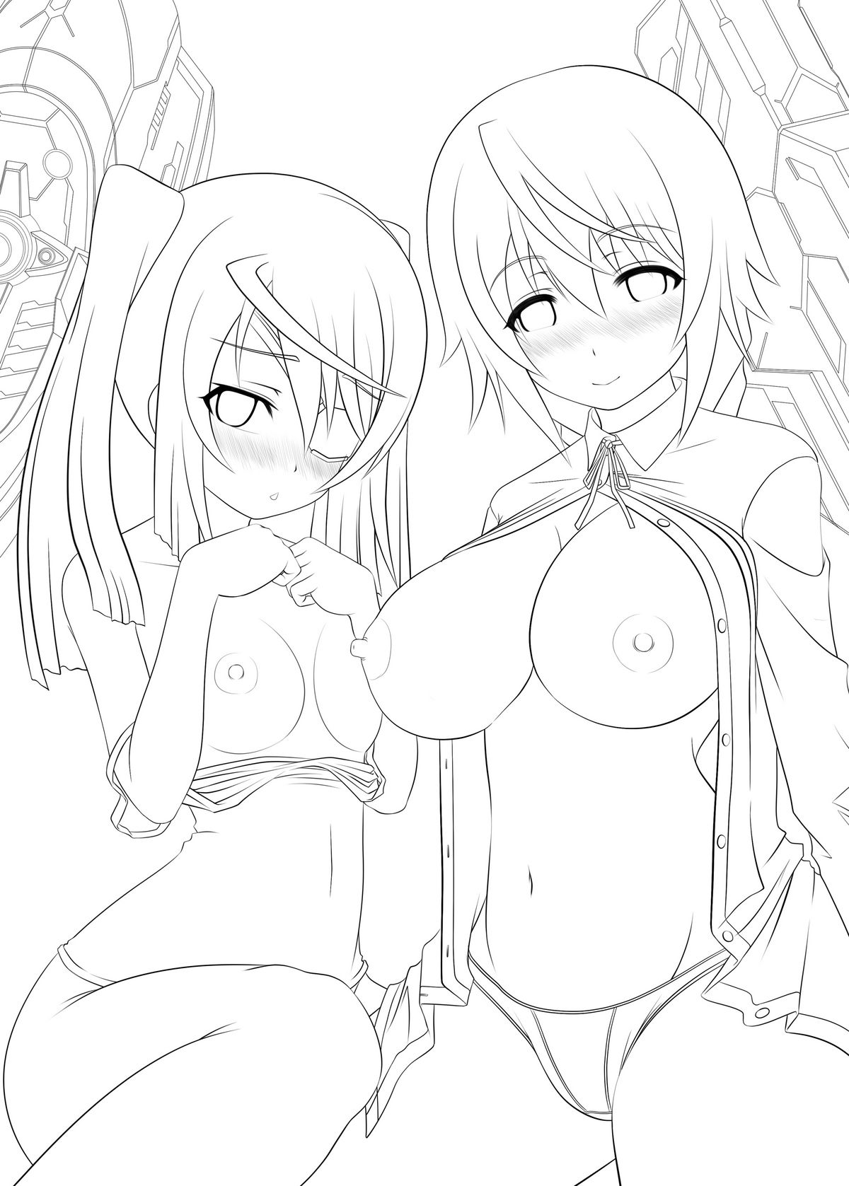 [きゃろっとワークス (灰雷兎)] IS2=一夏☆争奪戦！！2 (インフィニット・ストラトス)