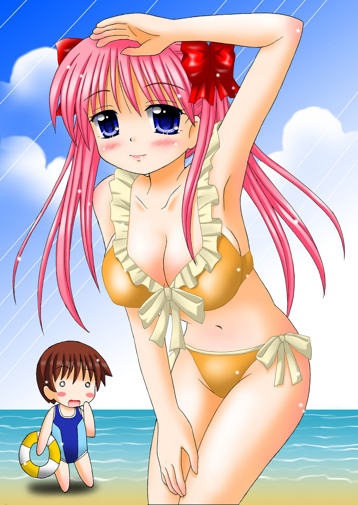 [おんなのこMIX (広金鐡道)] 咲ぱっく (咲 -Saki-)