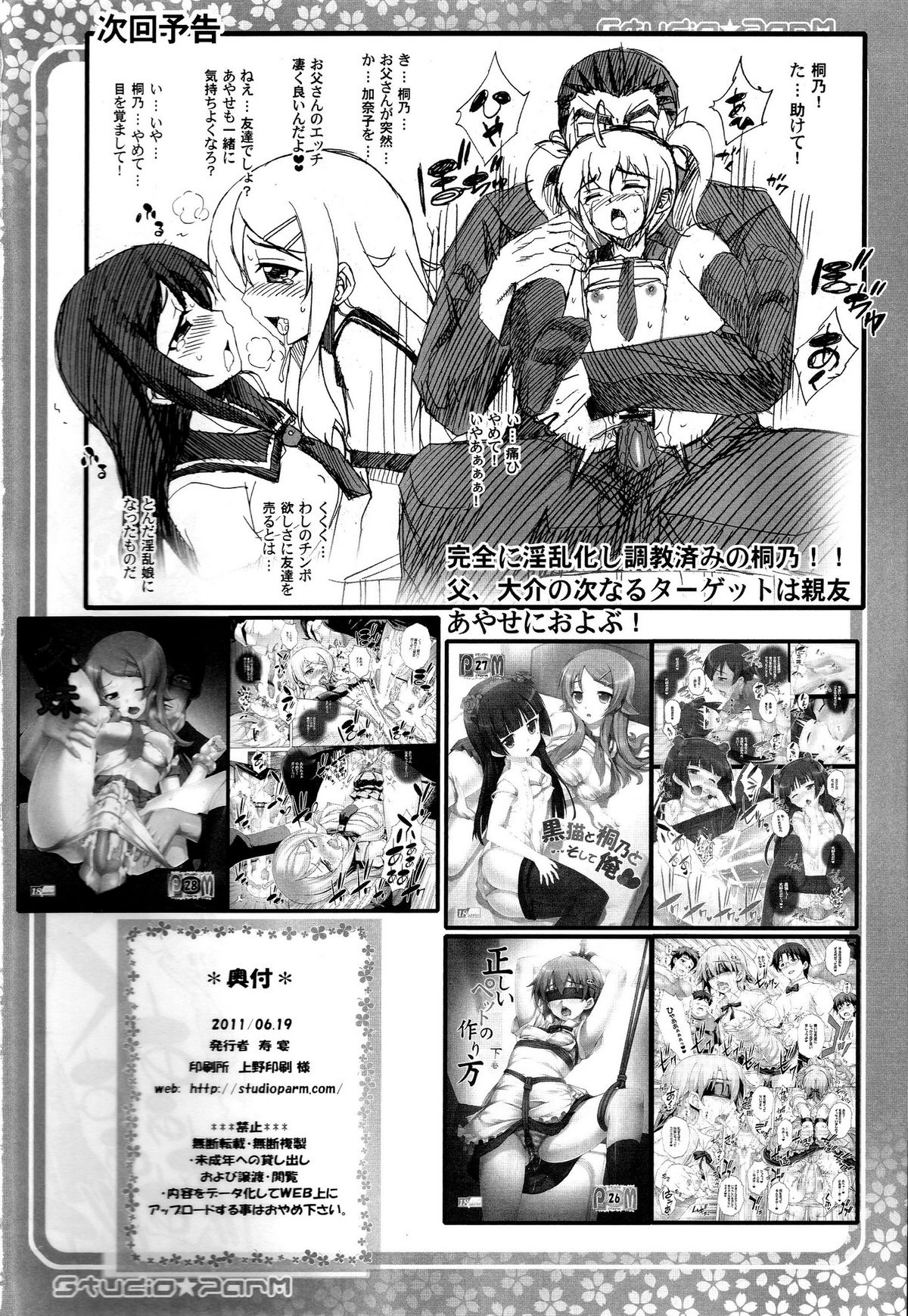 (サンクリ52) [Studio★ParM (寿宴)] PM29 父妹 2 (俺の妹がこんなに可愛いわけがない)