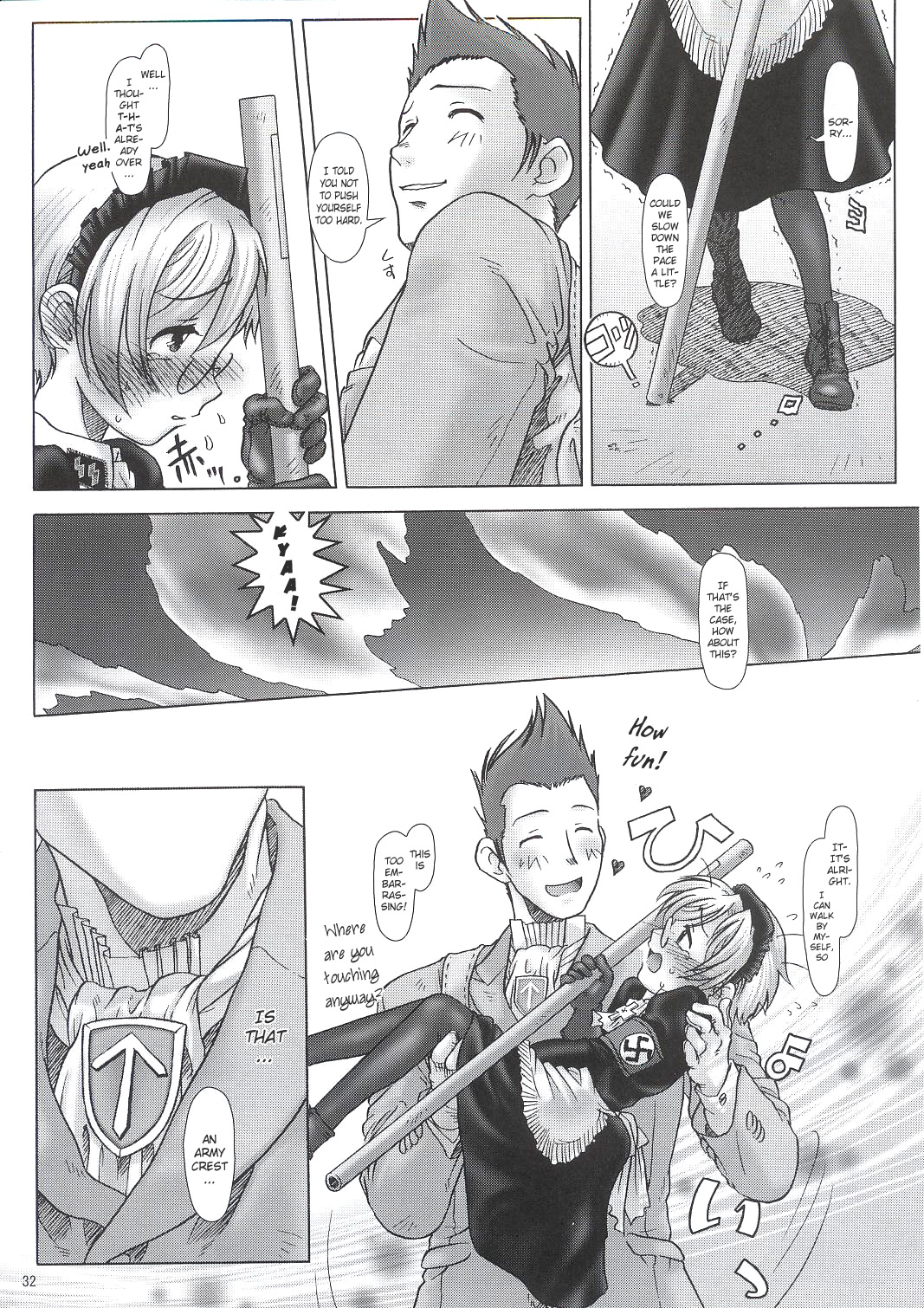 (C63) [オタクビーム (クロ、センダマン)] SS [英訳]