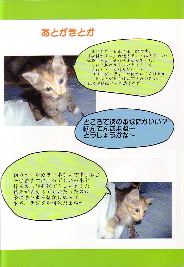 (C64) [スタジオ落柿舎中 (九十九K1)] 魂の澱 (ああっ!女神さまっ)