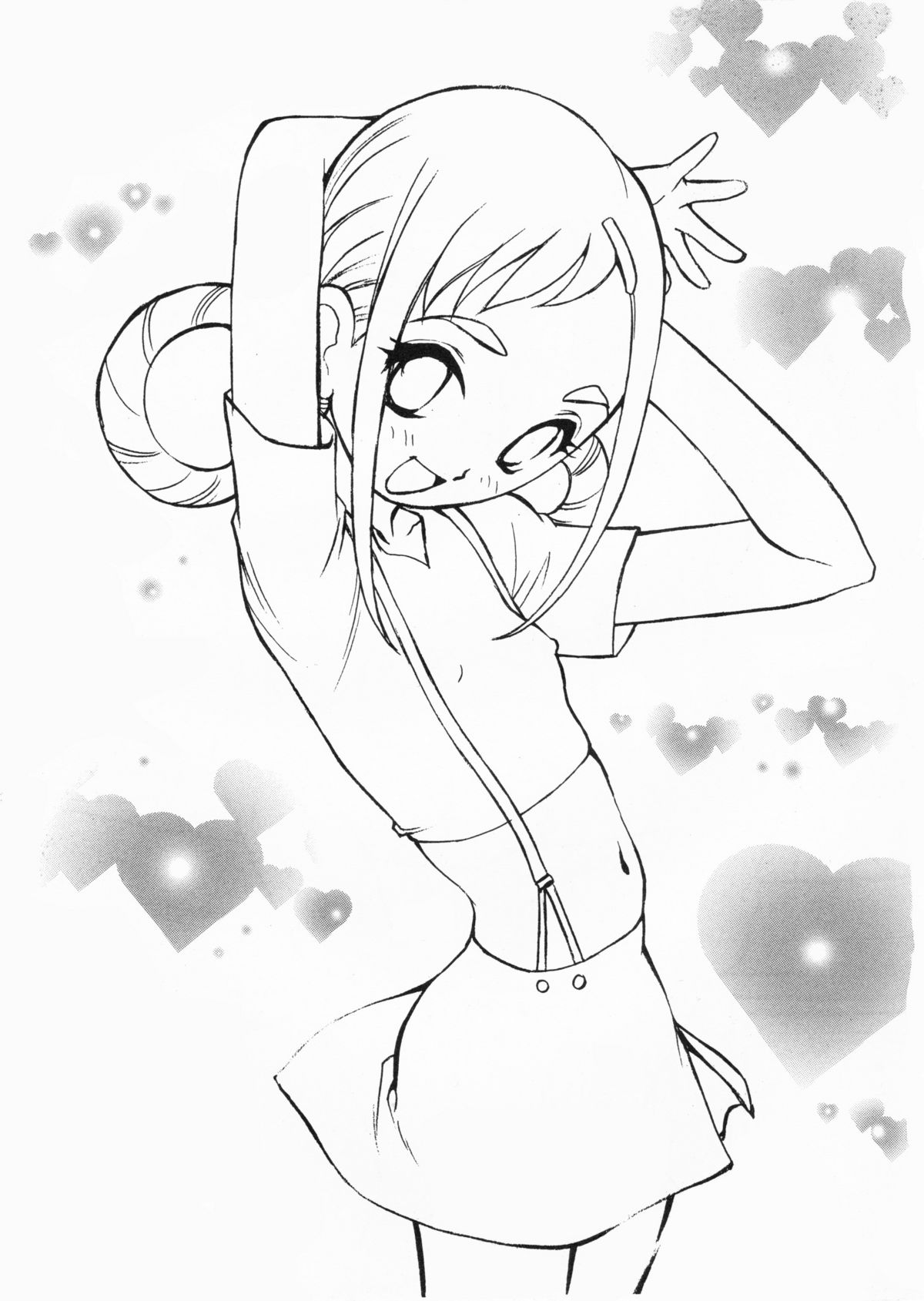 [INFINITY-FORCE (よろず)] どれみぬりえ (おジャ魔女どれみ)