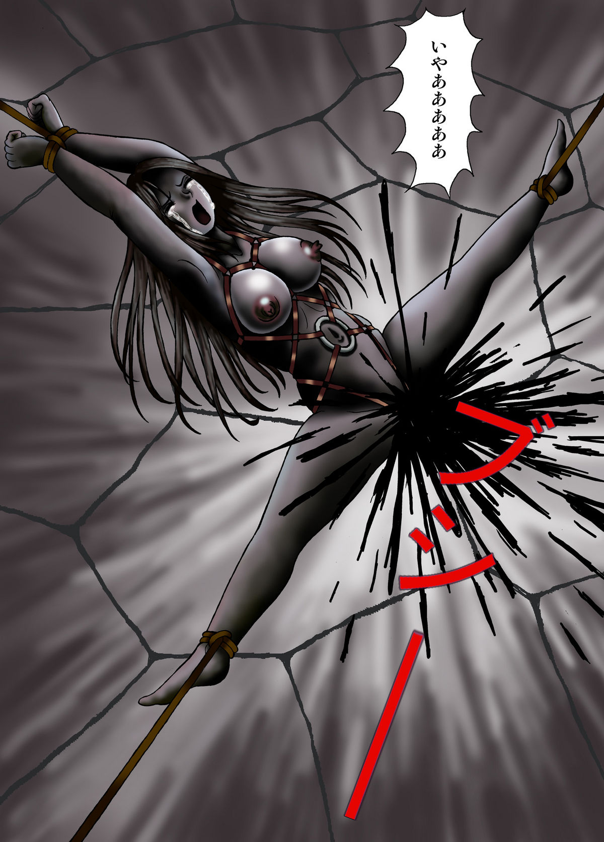 [結晶水] 股裂きに散る母娘