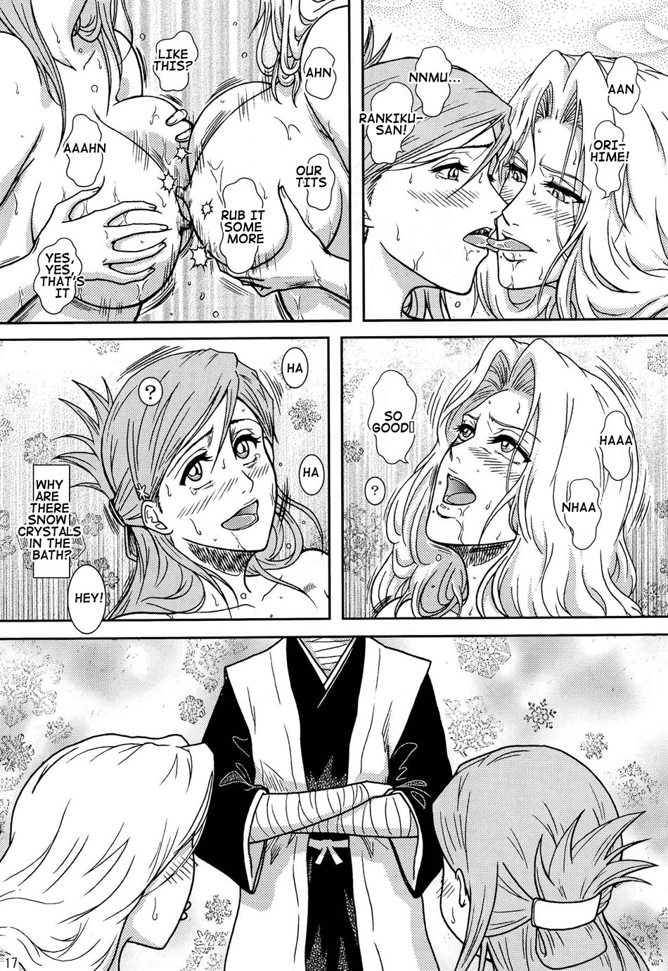 (サンクリ39) [アトリエ ピン・ポイント (クラック)] BLONDE 死神温泉 (ブリーチ) [英訳]