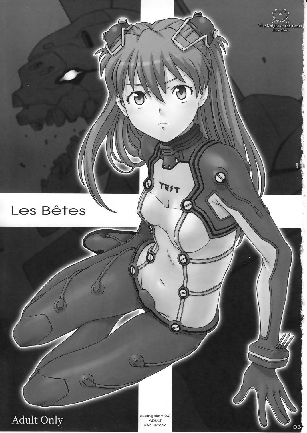 (C77) [パンツ騎士団 (辻武司)] Les Betes (新世紀エヴァンゲリオン) [英訳]