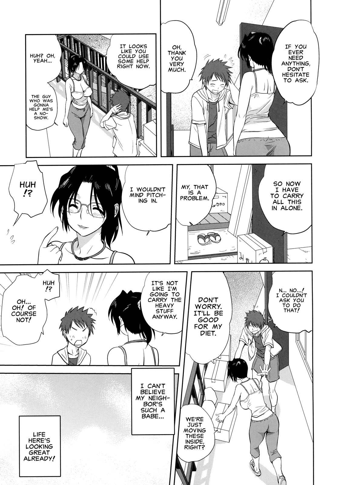 [みたらし侯成] 隣人 (真髄 新生活 ver. VOL.4) [英訳]