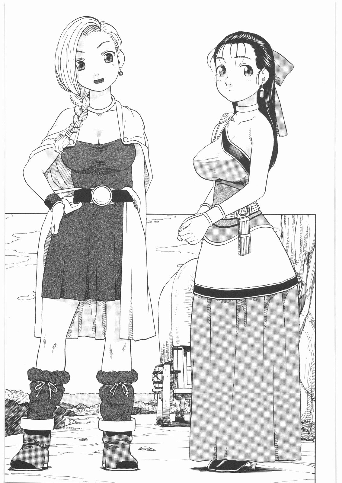 [スタジオ・ワラビー (にいるまけんじ)] 馬車の旅 総集編 プラスα (ドラゴンクエスト)