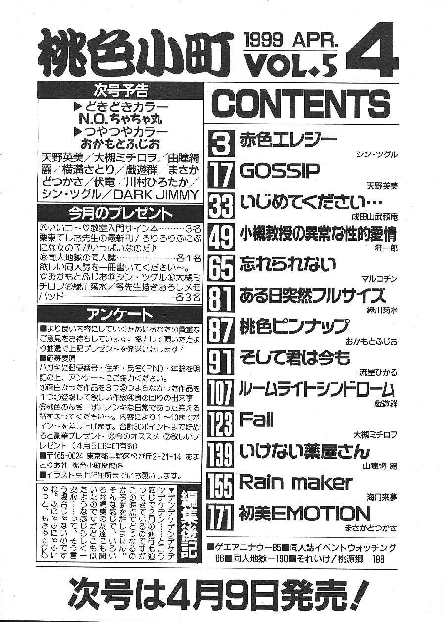 (成年コミック) [雑誌] COMIC 桃色小町 1999年04月号