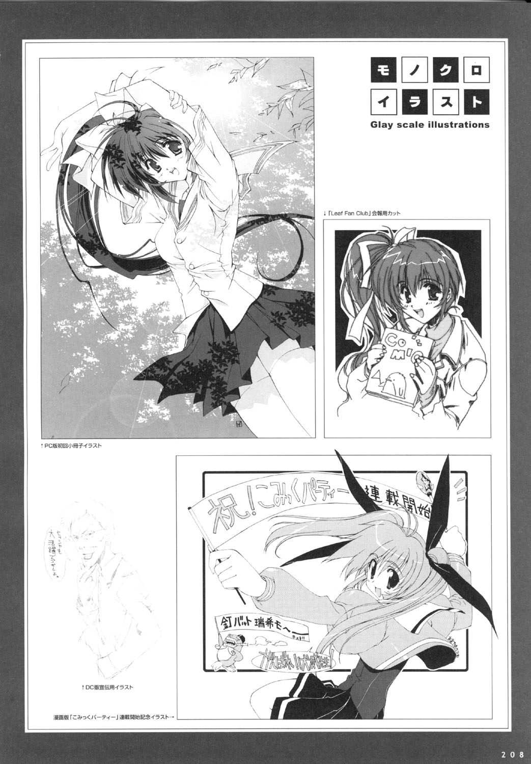 こみっくパーティー ビジュアルファンブック