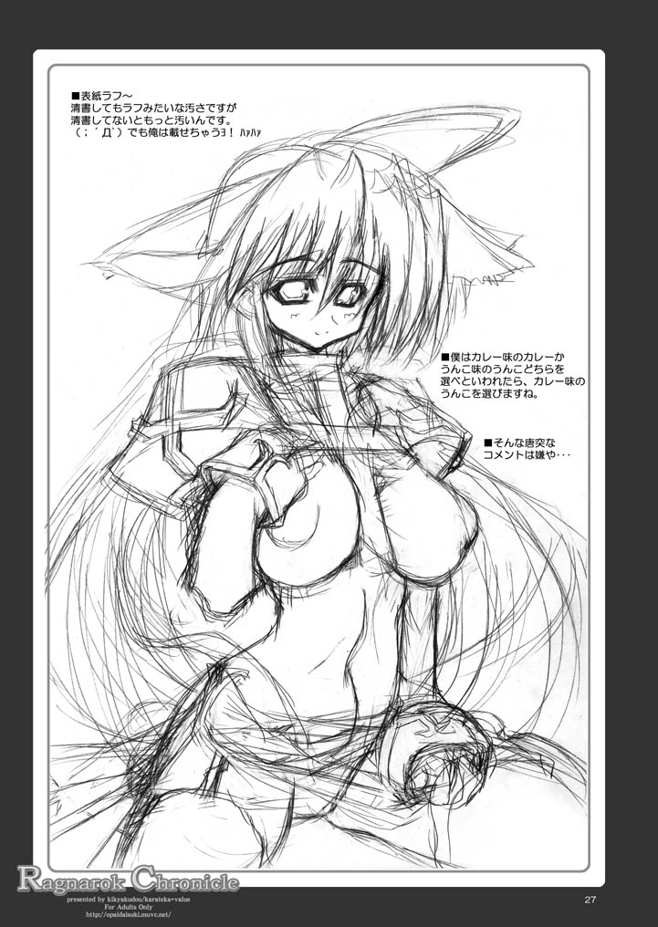 (C68) [鬼脚堂 (カラテカ・バリュー)] ラグナロククロニクル (ラグナロクオンライン)