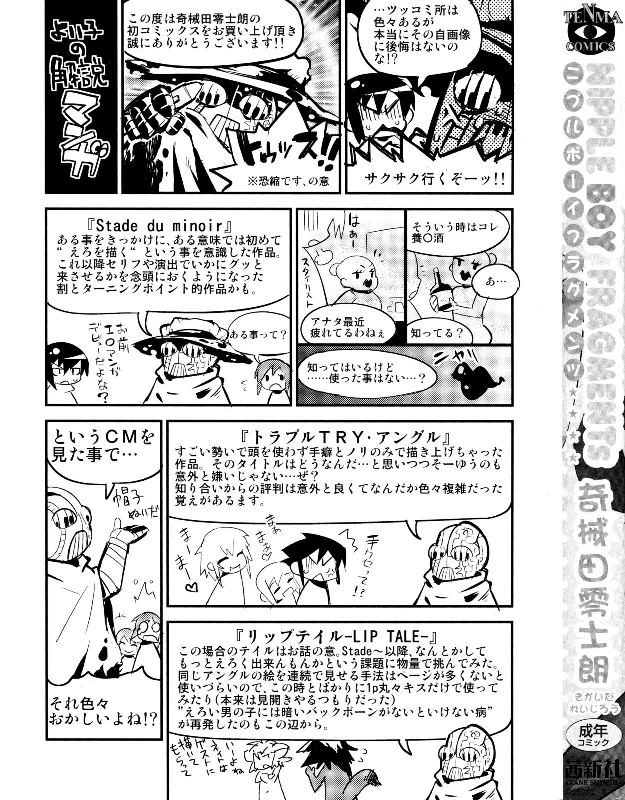 [奇械田零士朗] ニプルボーイフラグメンツ [英訳]