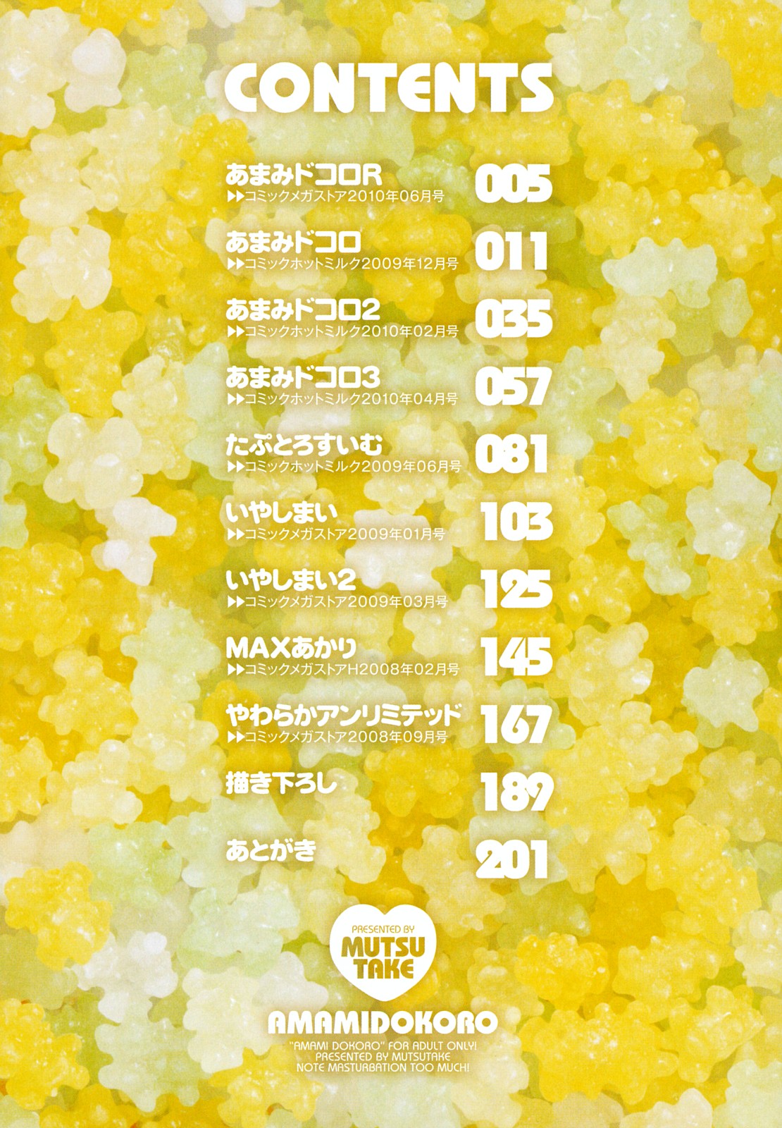 [睦茸] あまみドコロ