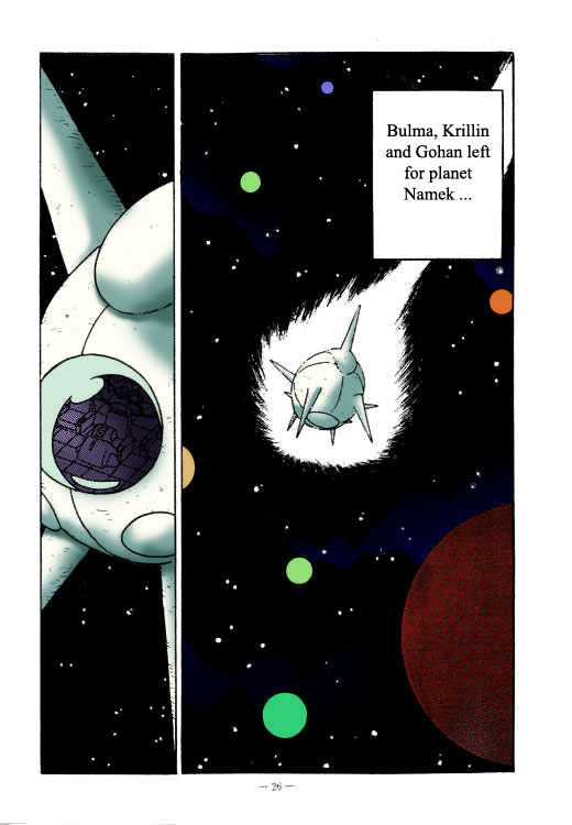 ナメック星を目指しよう！ （ドラゴンボールZ）[英語] [色付き] {ニアフォティソン}