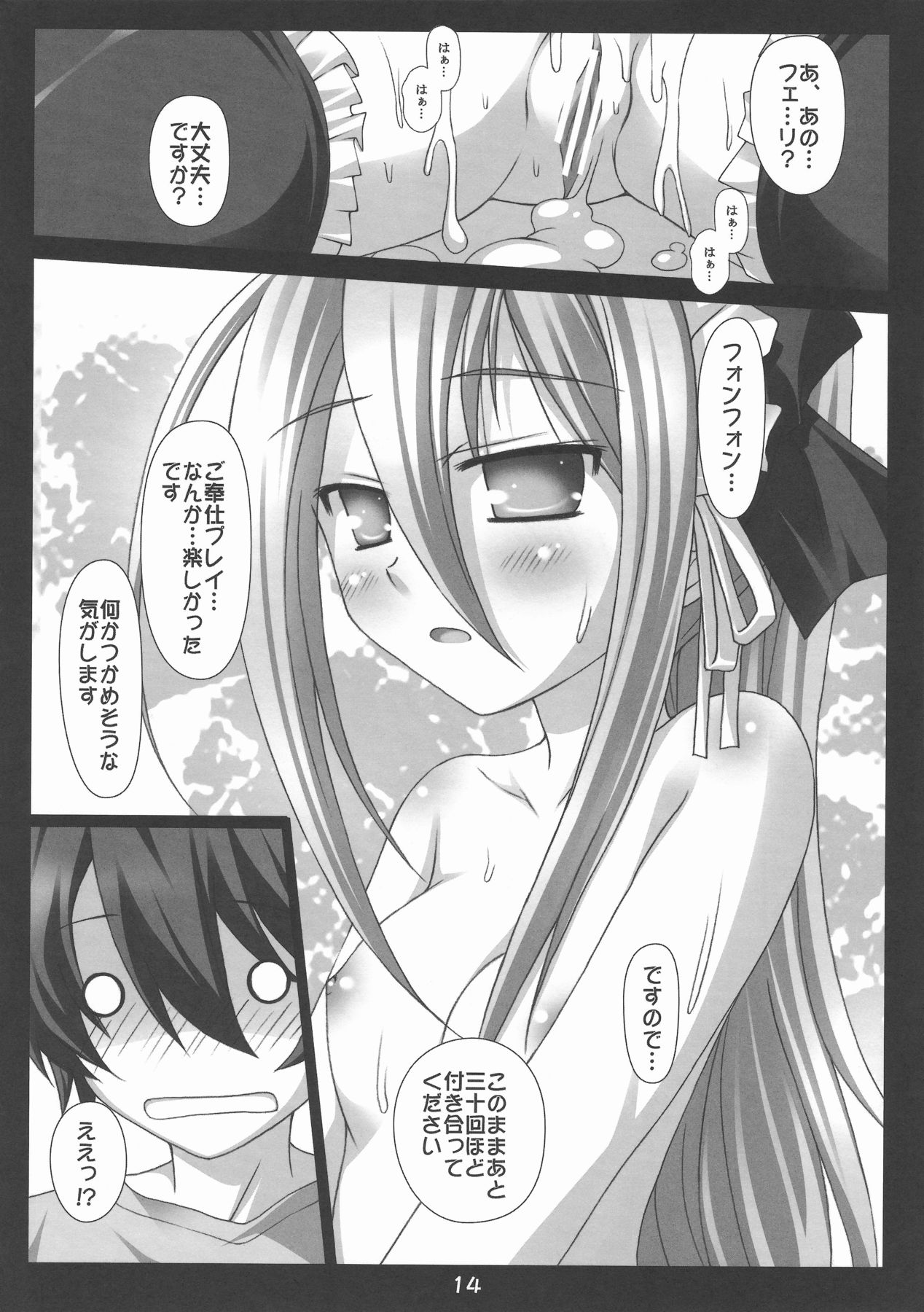 (COMIC1☆3) [Nirvana Soft (ひろにい)] フェリの秘•密の特訓 (鋼殻のレギオス)