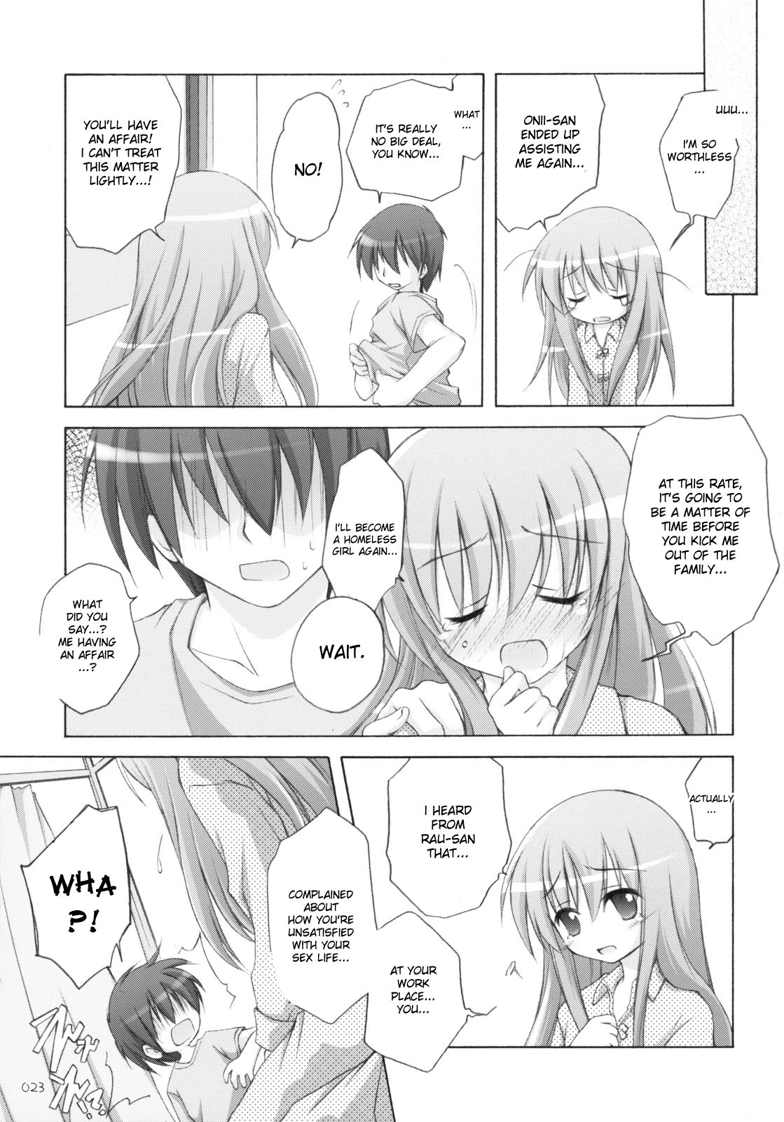 (サンクリ38) [千歳烏山第2出張所 (真未たつや)] 末莉祭り (家族計画) [英訳]