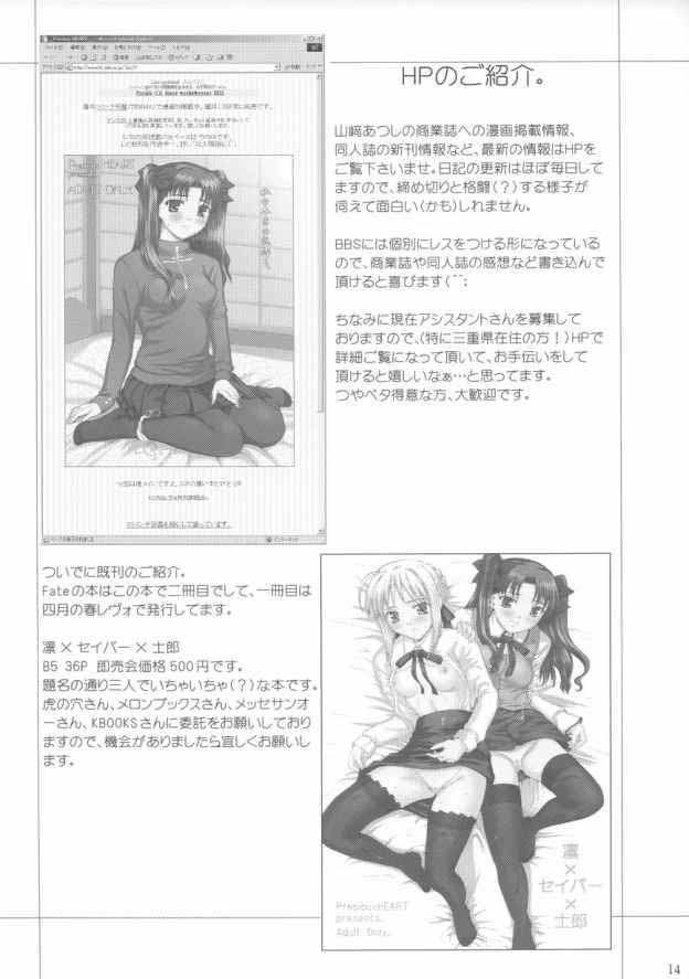 [Precious HEART] 私の本当の気持ち。(Fate/Stay Night)