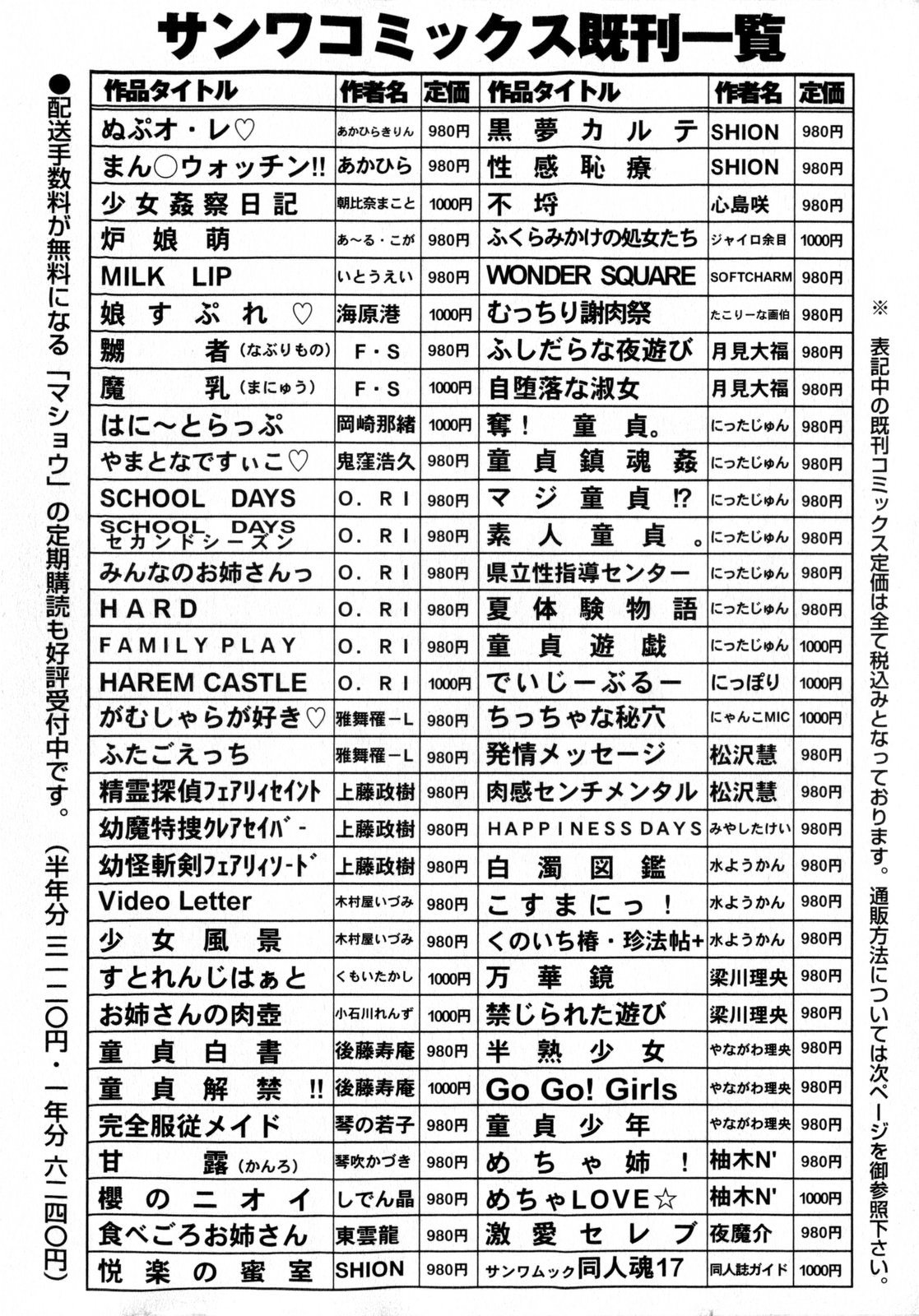 コミック・マショウ 2009年7月号