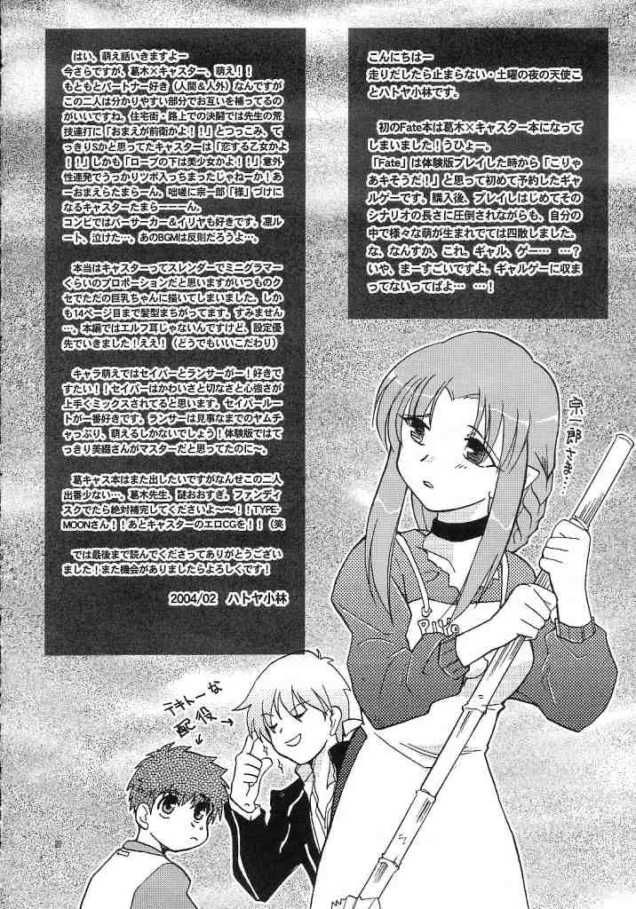 (サンクリ23) [BUMSIGN (ハトヤ小林)] stay night once more (Fate/stay night)