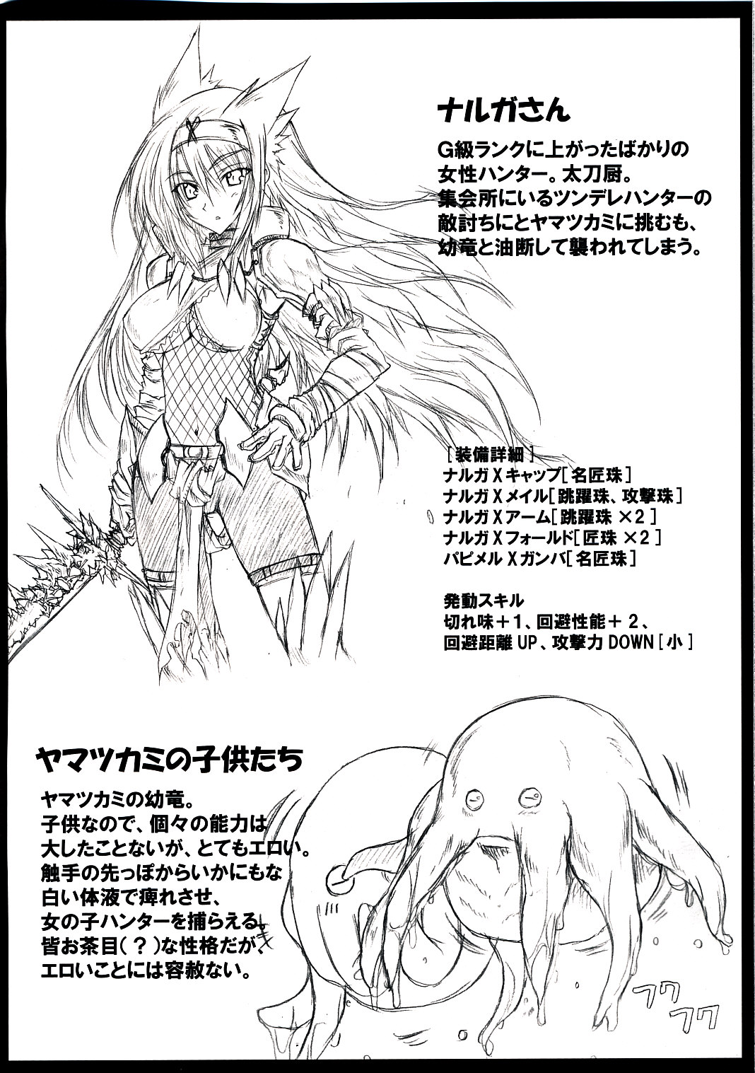 (C75) [車ヤ (RoGa)] ナルガンバS (モンスターハンター)