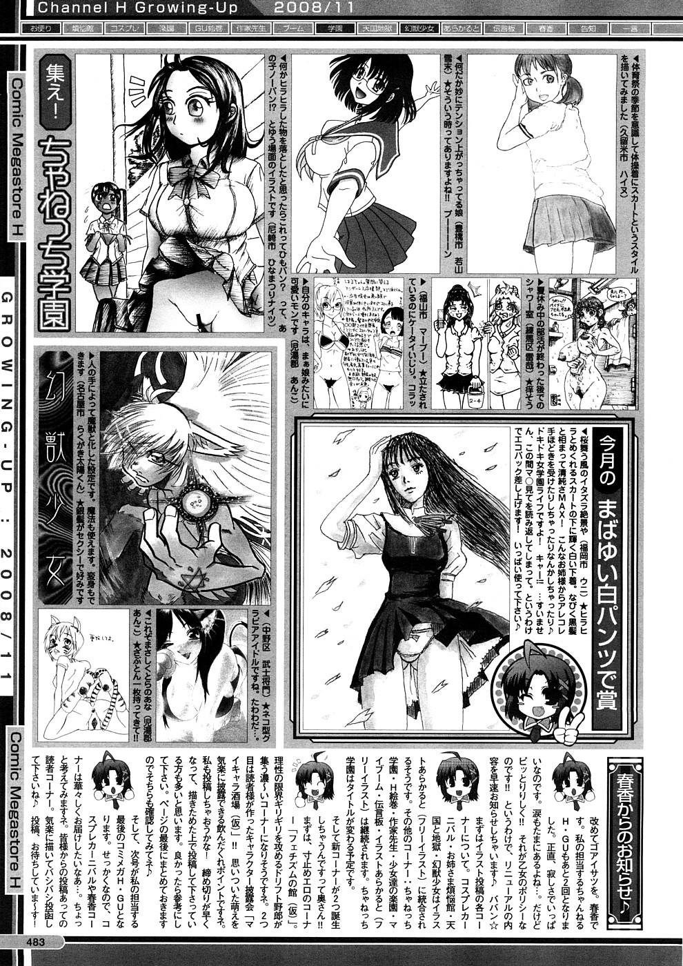 コミックメガストアH 2008年11月号