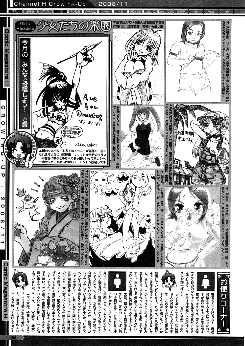 コミックメガストアH 2008年11月号