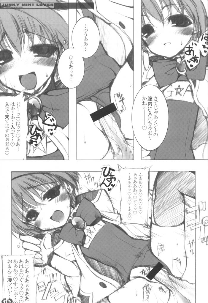 (みみけっと5) [NV3OFFLINE (大田優一)] JUNKY MINT LOVER (ギャラクシーエンジェル)