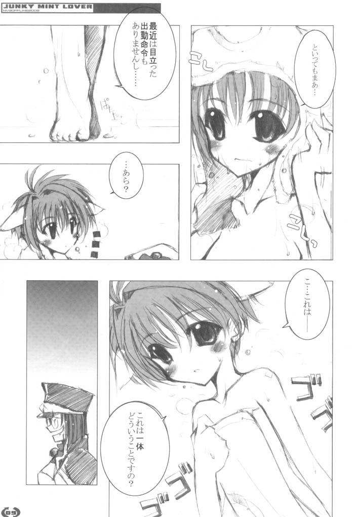 (みみけっと5) [NV3OFFLINE (大田優一)] JUNKY MINT LOVER (ギャラクシーエンジェル)