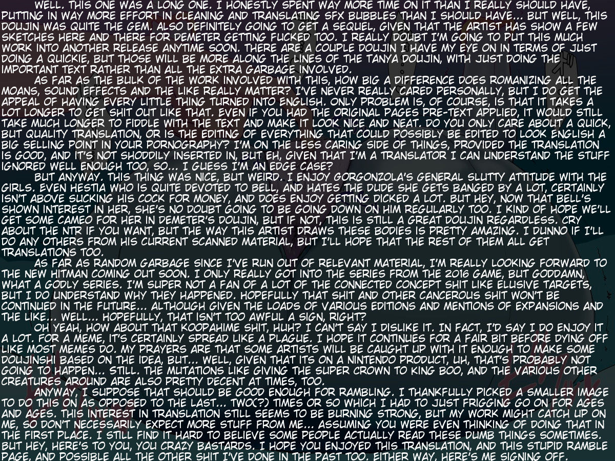 [ParadiseGom (ごるごんぞーら)] GoddessLife ヘスティア編 (ダンジョンに出会いを求めるのは間違っているだろうか) [英訳] [DL版]