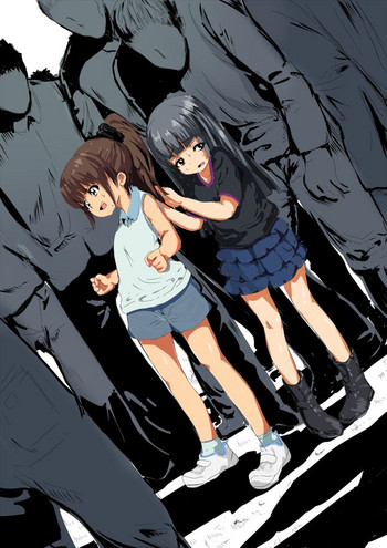 [だんれんじ] 怖い人たちに囲まれちゃった……どうしよう