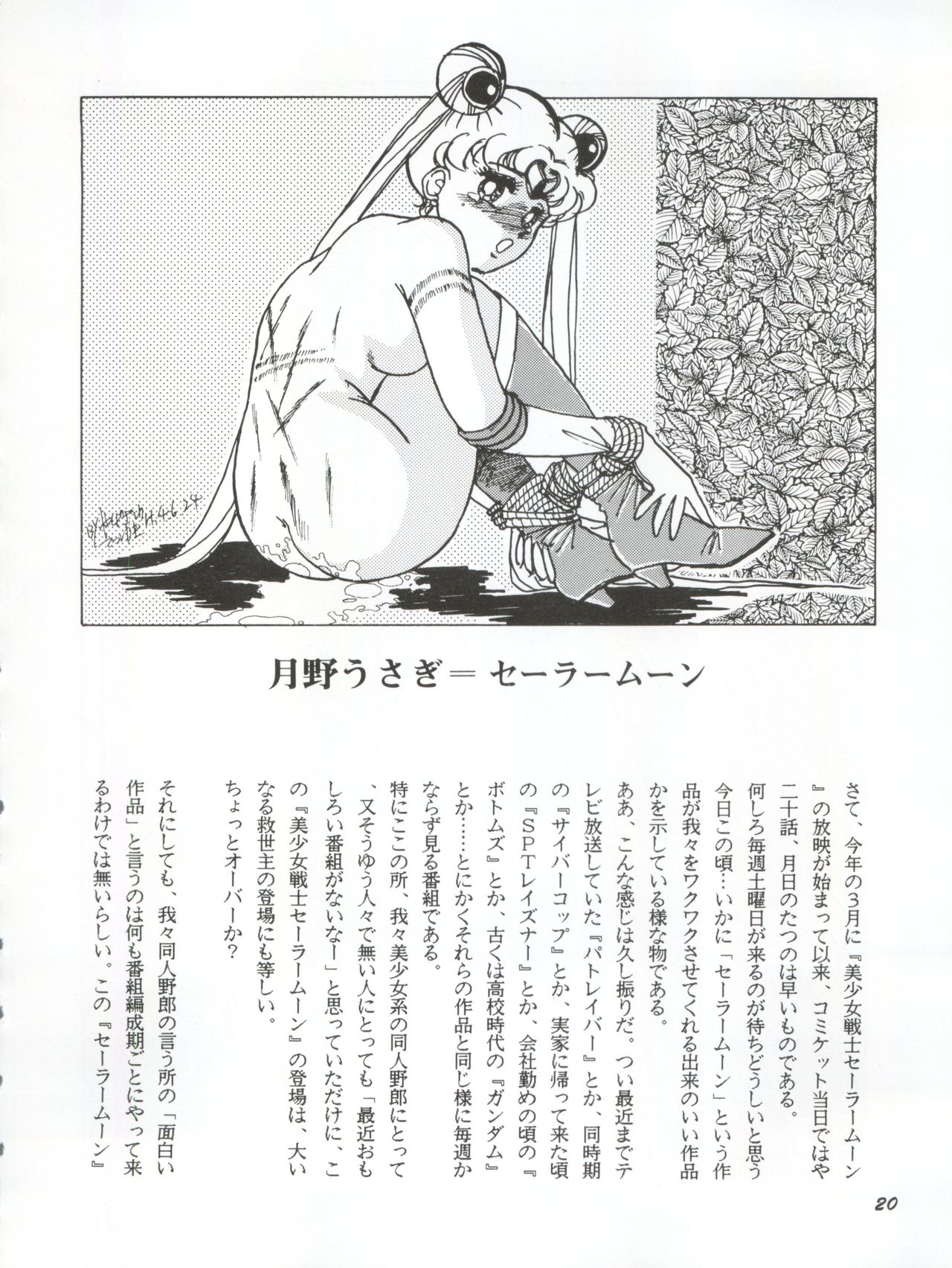 [やげざわ文庫 (谷下沢哲行)] うさぎ14歳 (美少女戦士セーラームーンシリーズ) [1993年1月24日]