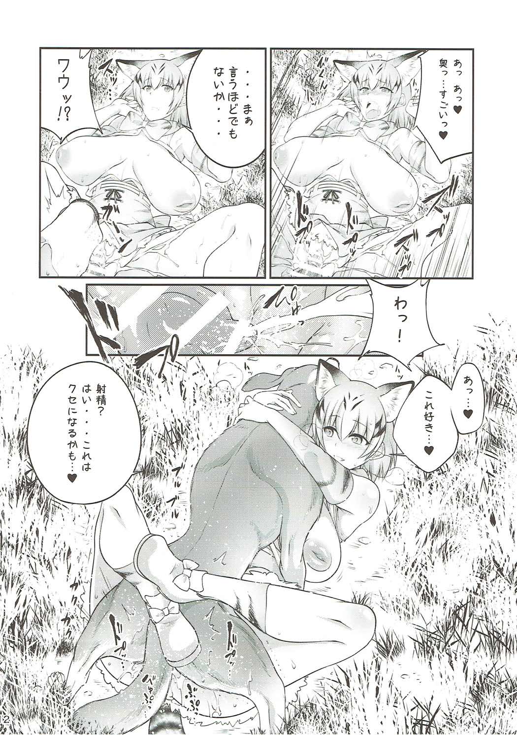 (COMIC1☆11) [漸速ライダー (天漸雅)] 獣姦フレンズ (けものフレンズ)