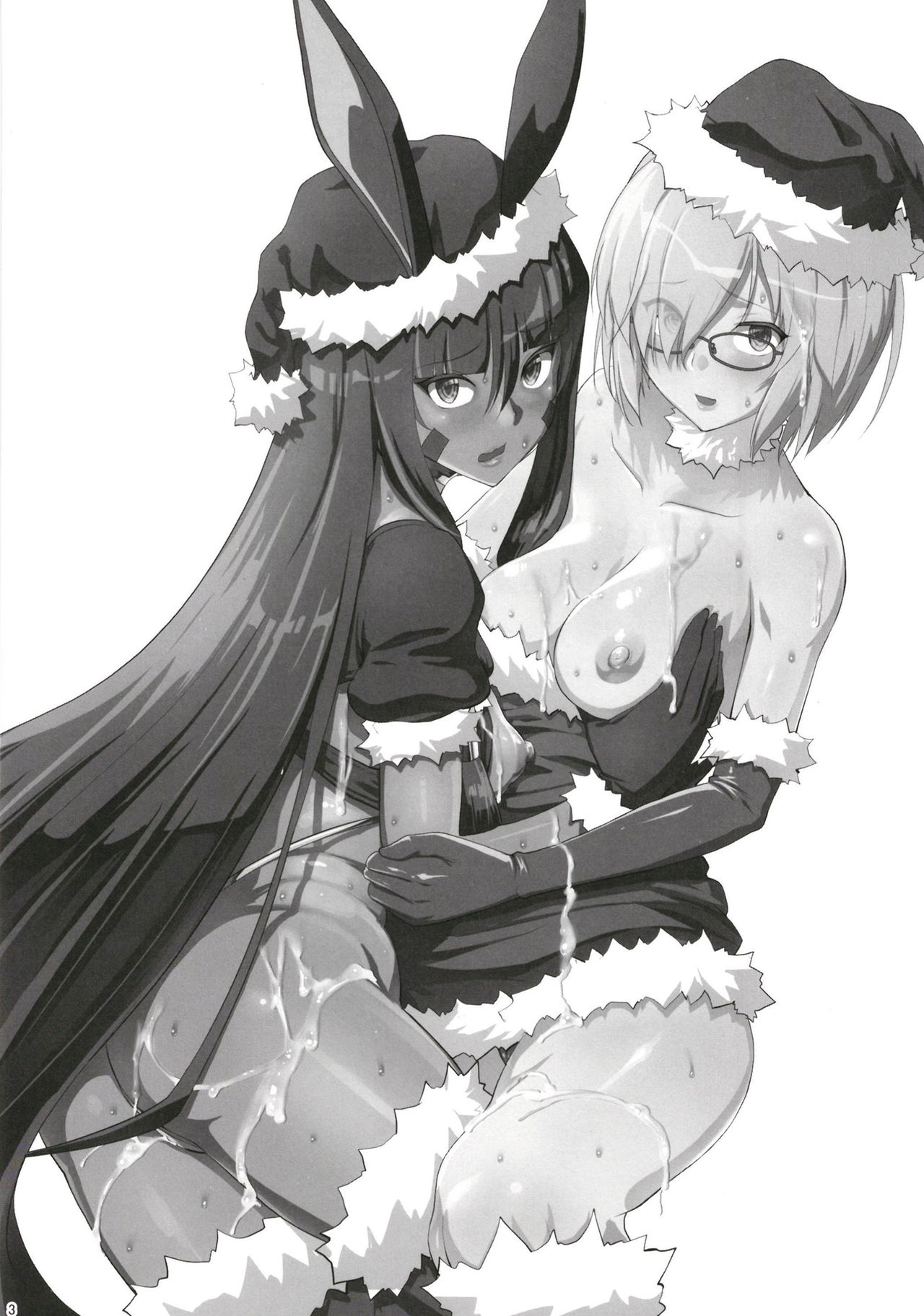 [七つの鍵穴 (七鍵智志)] Merryニトクリスマシュ (Fate/Grand Order) [DL版]