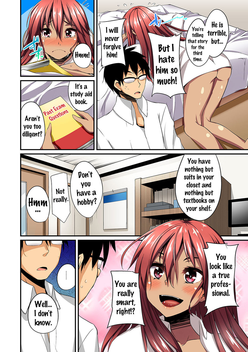 [書店院まとり] ギャルの恩返し 第1-3話 [英訳]