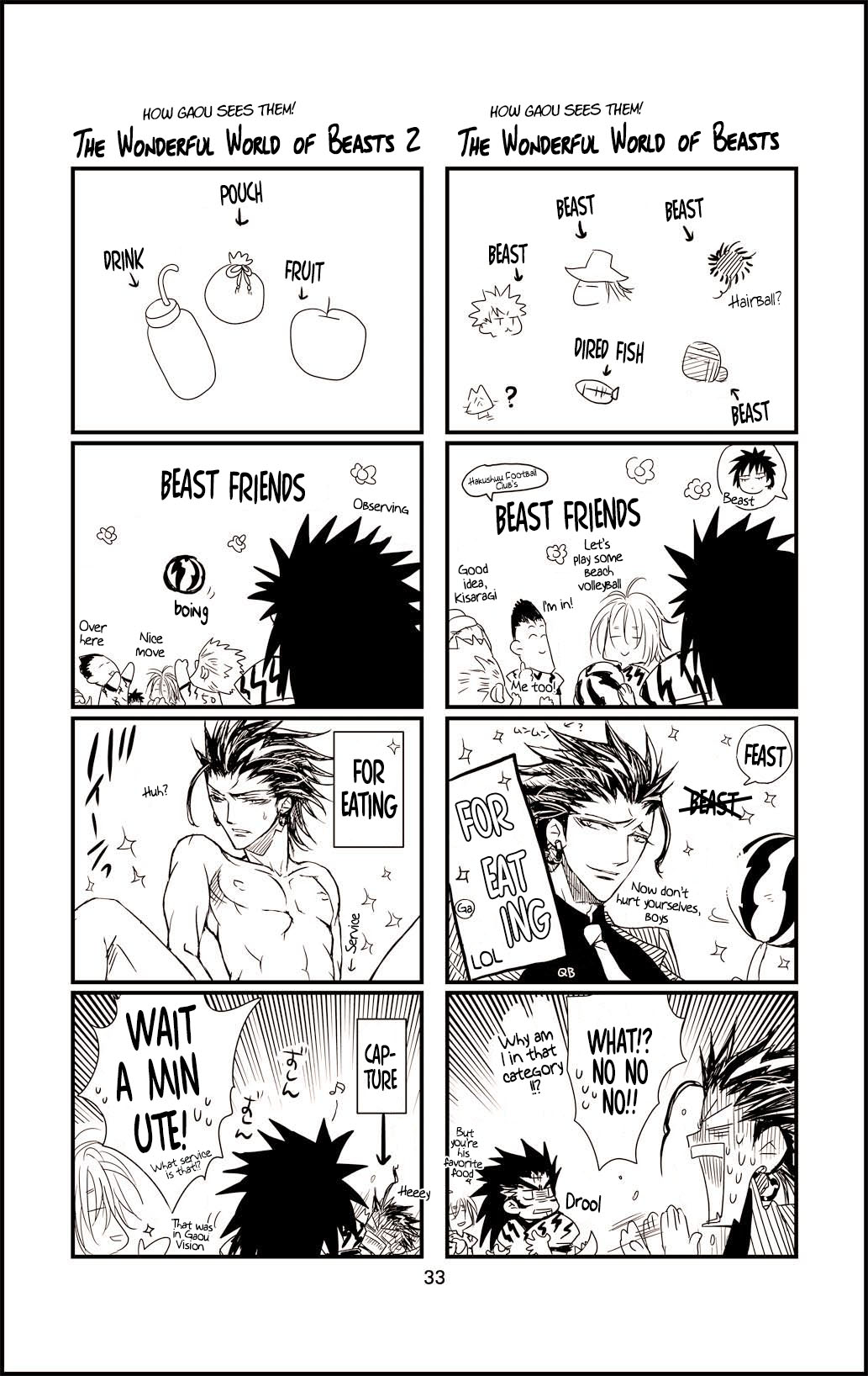 [はりこのとら (水堂とらこ)] だって、野獣の摂理 (アイシールド21) [英訳]