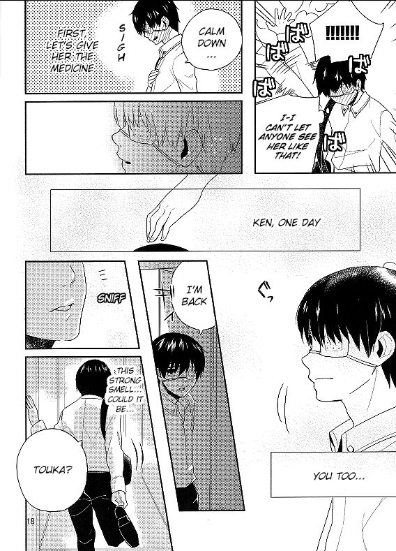 (CC福岡38) [farthest land (もにんな)] こころを焦がす、それは (東京喰種) [英訳]