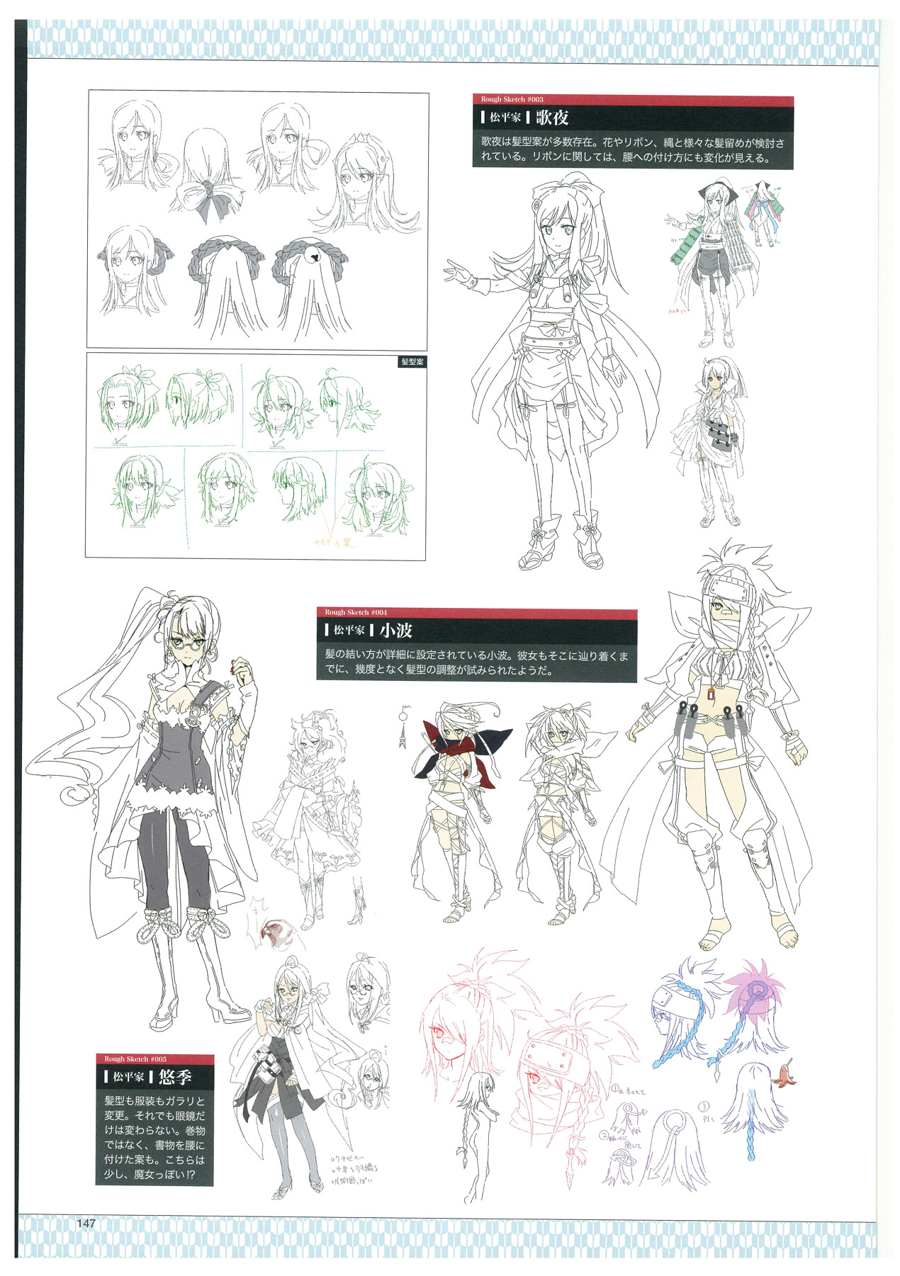 戦国†恋姫 ～乙女絢爛☆戦国絵巻～ ビジュアルファンブック-2