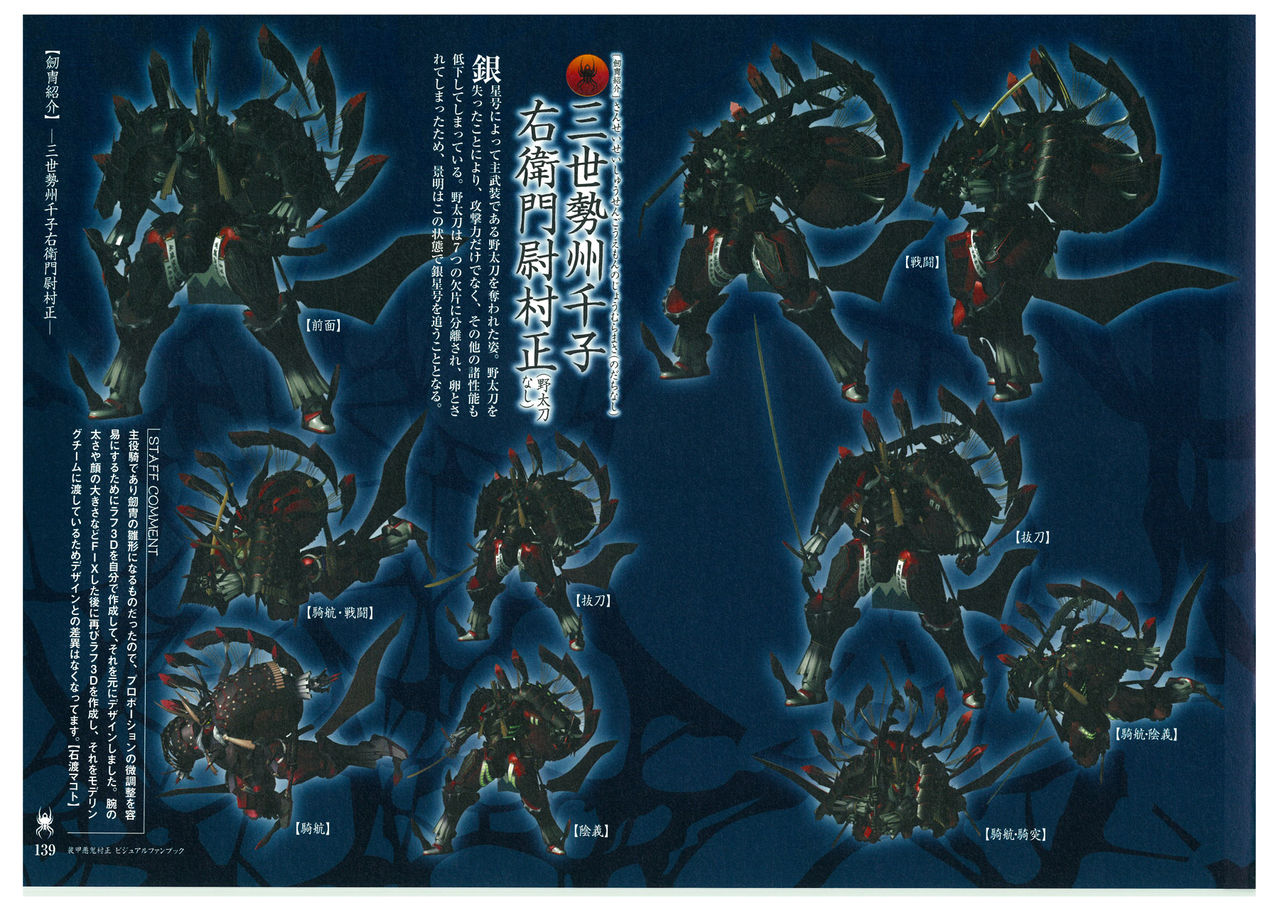 装甲悪鬼村正 ビジュアルファンブック TECH GIAN STYLE