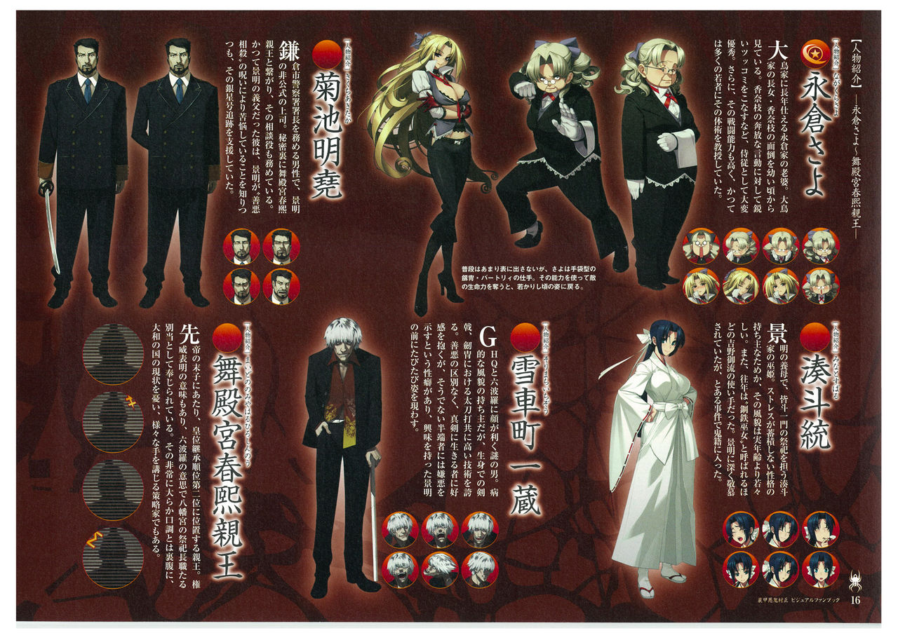 装甲悪鬼村正 ビジュアルファンブック TECH GIAN STYLE