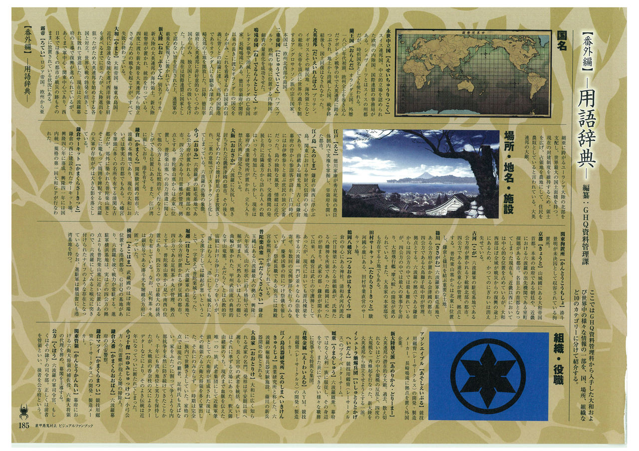 装甲悪鬼村正 ビジュアルファンブック TECH GIAN STYLE