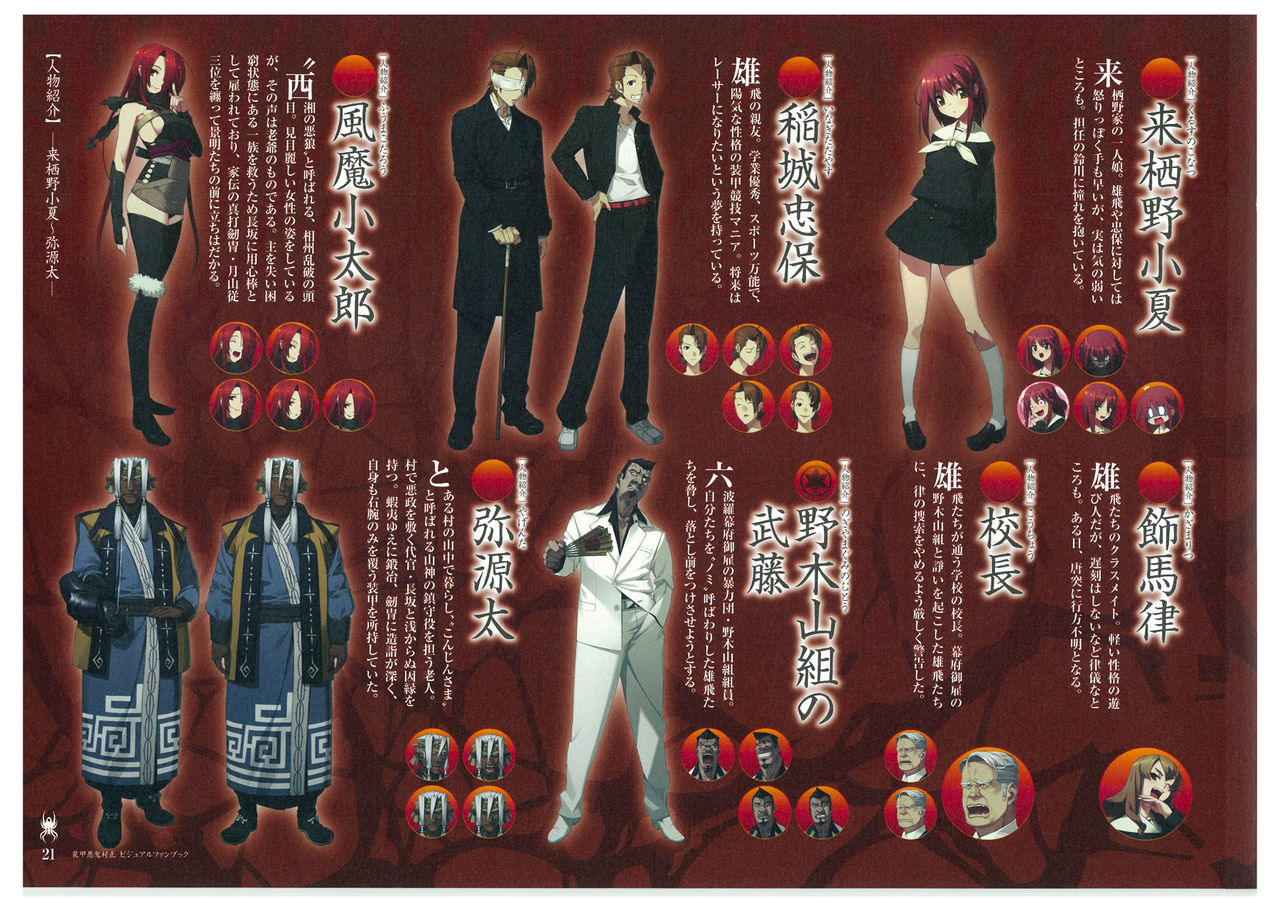 装甲悪鬼村正 ビジュアルファンブック TECH GIAN STYLE