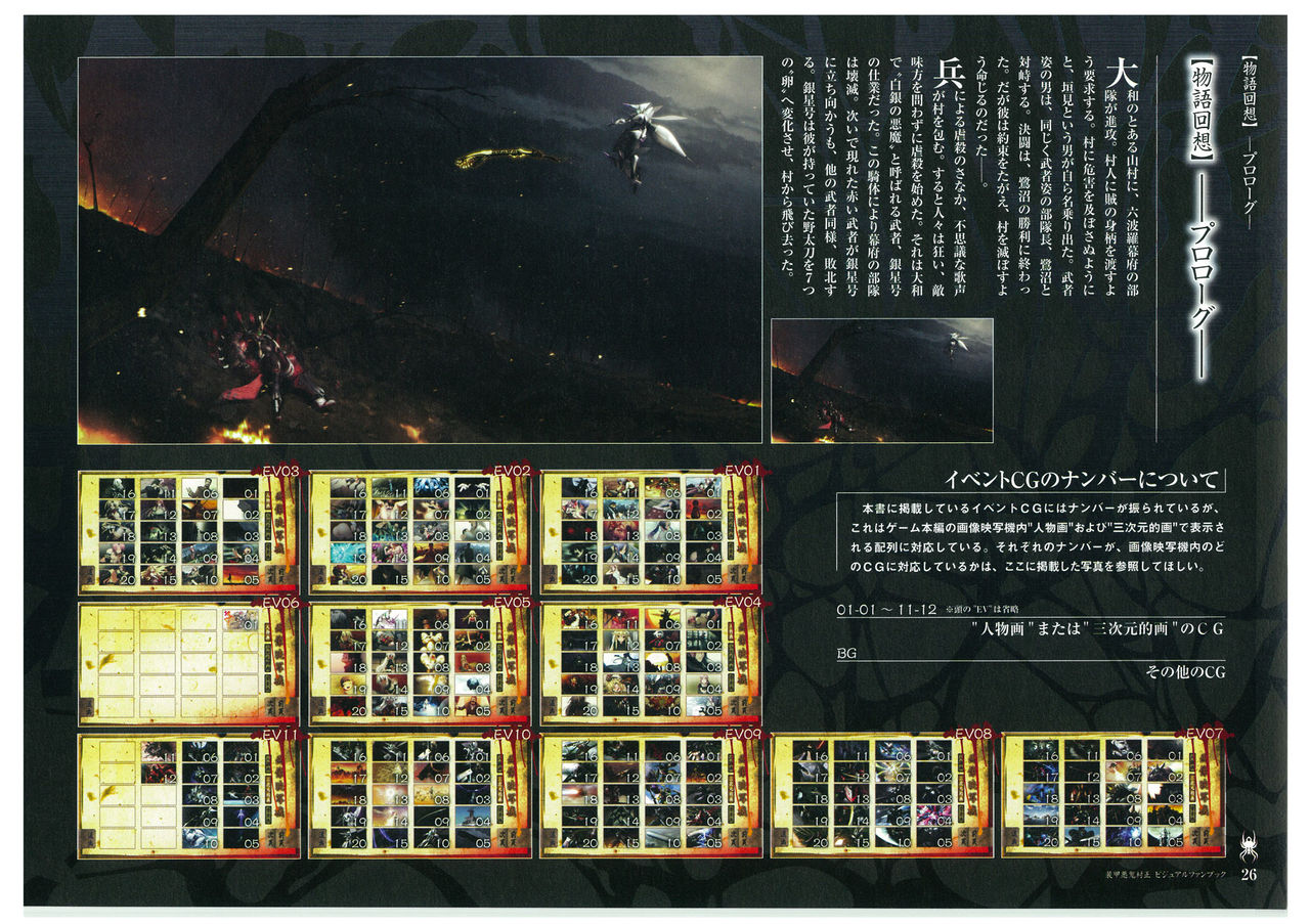 装甲悪鬼村正 ビジュアルファンブック TECH GIAN STYLE