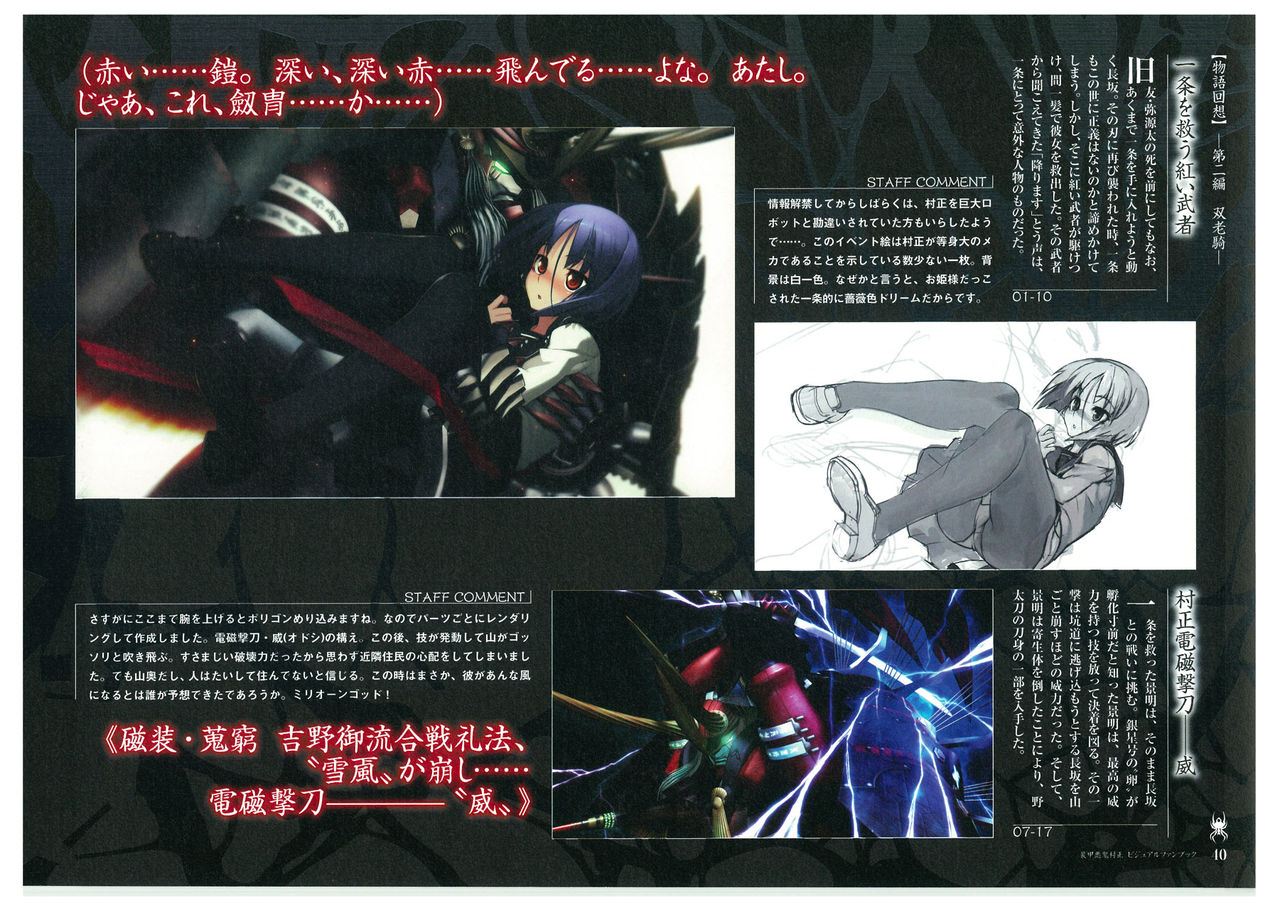 装甲悪鬼村正 ビジュアルファンブック TECH GIAN STYLE