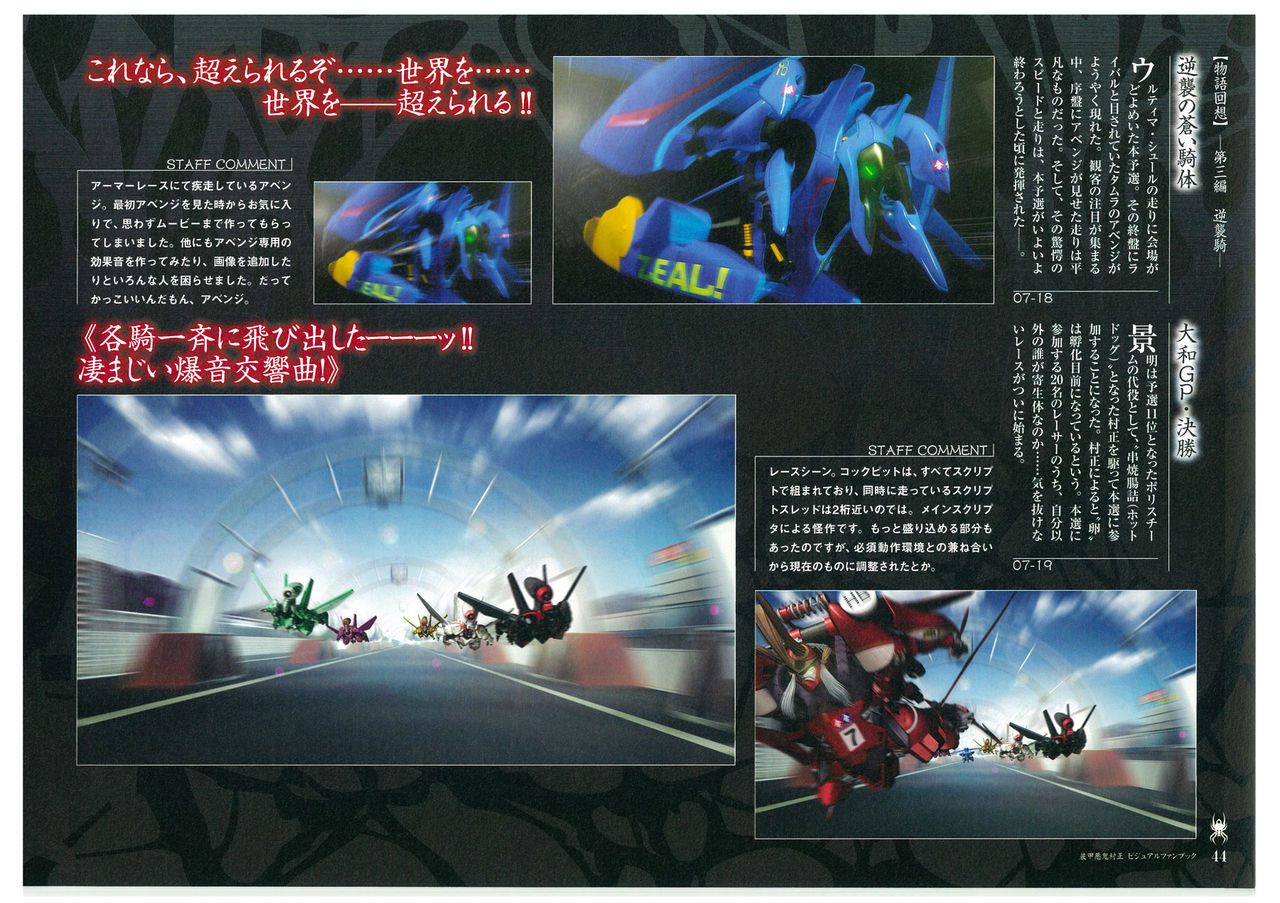 装甲悪鬼村正 ビジュアルファンブック TECH GIAN STYLE