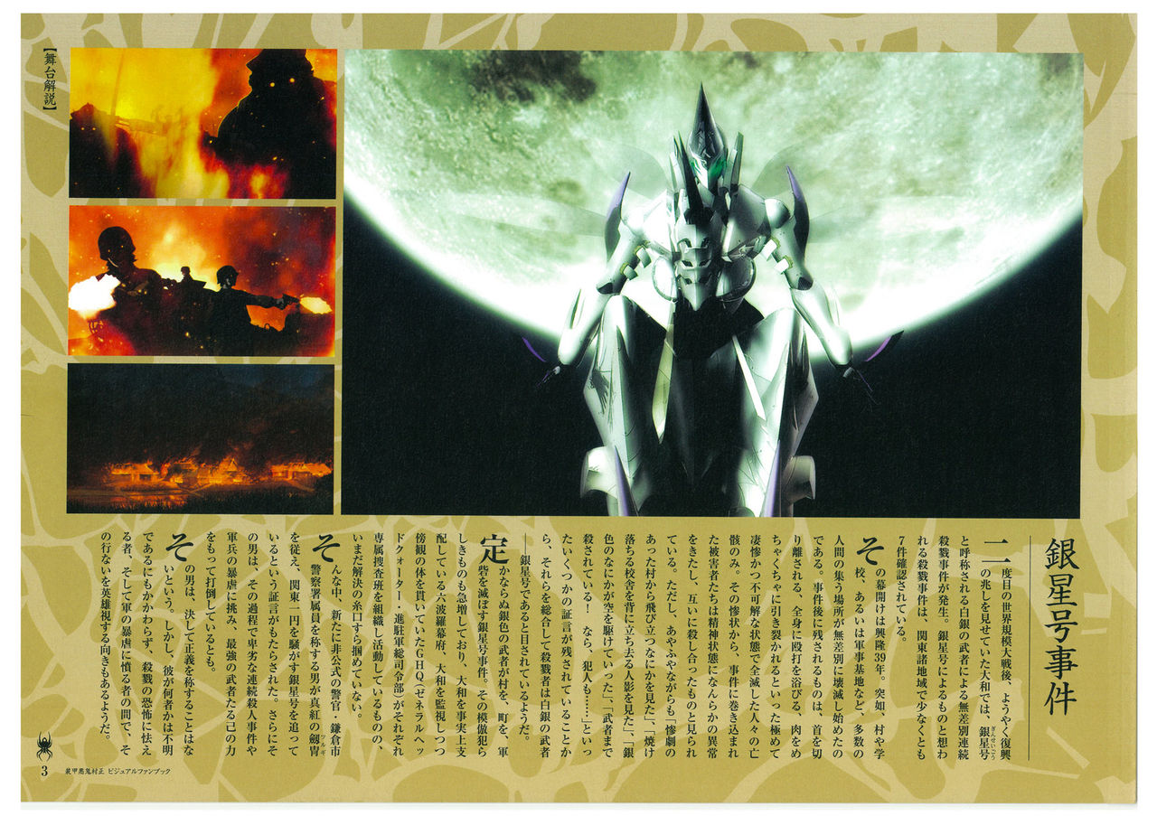 装甲悪鬼村正 ビジュアルファンブック TECH GIAN STYLE