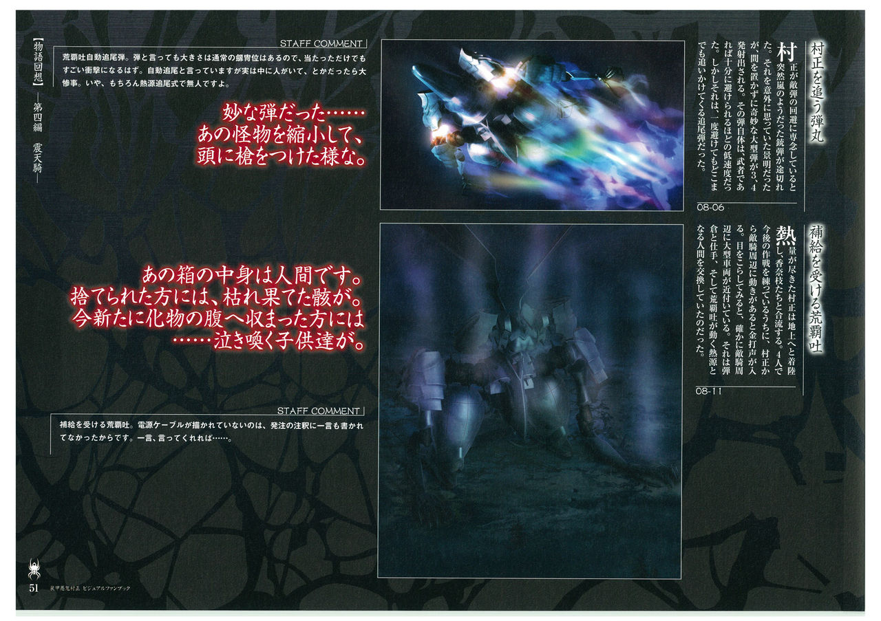 装甲悪鬼村正 ビジュアルファンブック TECH GIAN STYLE