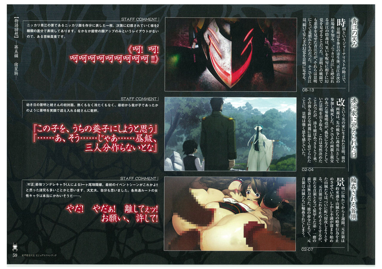 装甲悪鬼村正 ビジュアルファンブック TECH GIAN STYLE