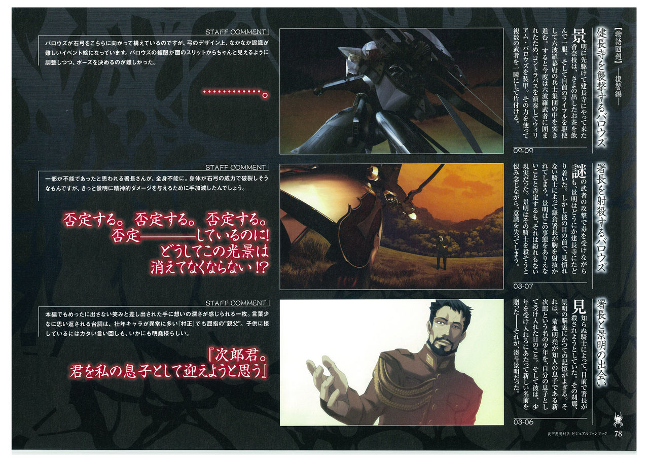 装甲悪鬼村正 ビジュアルファンブック TECH GIAN STYLE