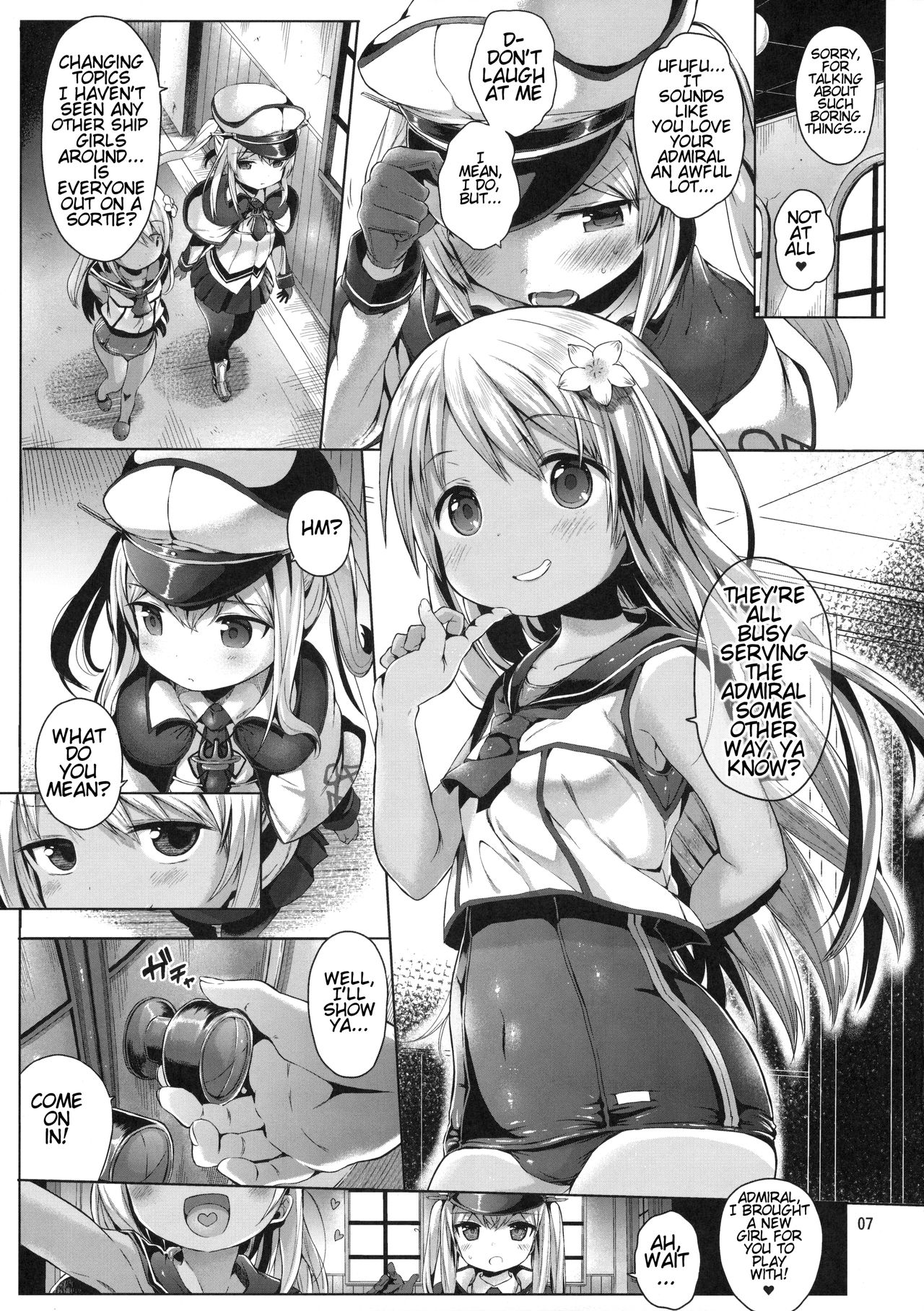 (C90) [みくろぺえじ (黒本君)] グラーフを好き放題しちゃうほん (艦隊これくしょん -艦これ-) [英訳]